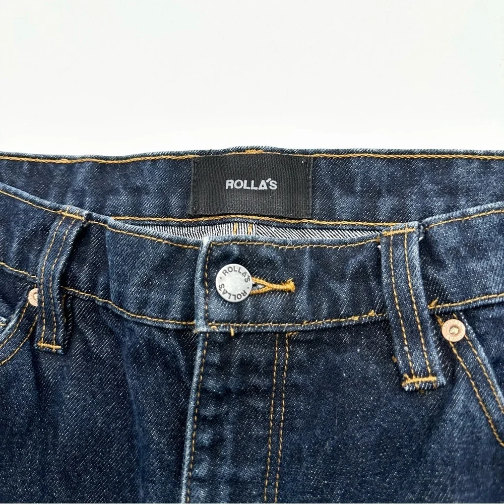 Rolla’s Relaxo Relaxed Fit Mens Denim Dark Wash Jeans